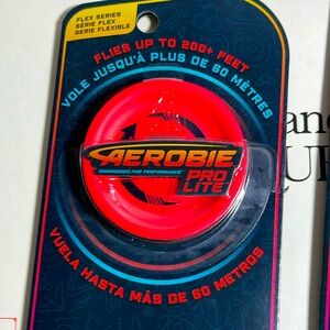 NEW Orange Aerobie Pro Lite Flying Disc - Frisbee Toy - Kids & Pets